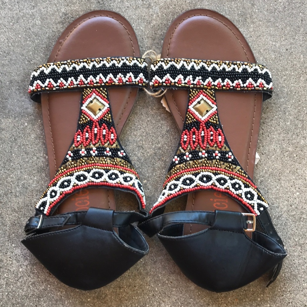 Beaded Sandals